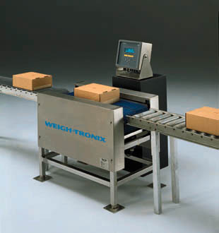Weigh-Tronix WI-130 and conveyor scale